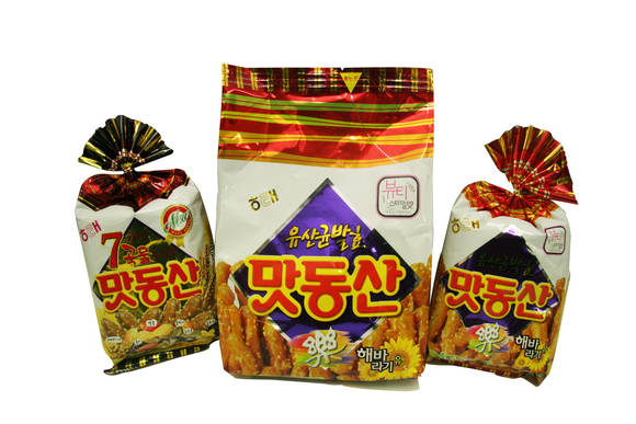 가격차별 논란이 되고 있는 해태제과의 맛동산(사진=해태제과)
