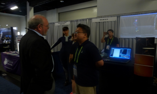 (주)인텔레인은 이번 전시회 3일 동안 약 100만 달러 상담액(40여건)에 달하는 유효한 상담이 이루어졌다.