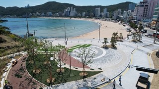 해운대구 “송정해수욕장 끝자락 송정공원 변신 완료”