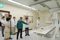 정종복 기장군수, 동남권원자력의학원 심뇌혈관센터 6월 개소 앞두고 현장 점검
