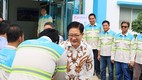 권명호 동서발전 사장, 인니 칼셀발전소 현장 방문