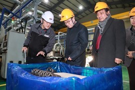 박동식 사천시장, 외투기업 투자완료 현장 방문…성공사례 확산