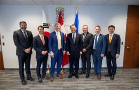 한화오션, 캐나다 노바스코샤 주정부·어빙조선소와 협력 확대 논의