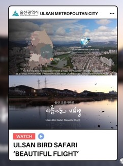 울산 조류사파리, 국제철새기구 채널 통해 세계 홍보 본격화