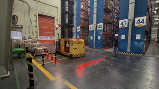 BAT 사천공장, AI 스마트 지게차 도입…현장 안전성 강화