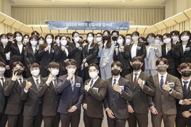 대우건설, ‘2022년 하반기 신입사원 입사식’ 개최…신입사원 70명 선발
