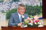김학동 예천군수, 민선 8기 출범 언론인 간담회