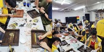 동국제약 ‘인사돌플러스 사랑봉사단’, 폐목재 블루밍 활동 참여