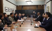 김진표 국회의장, 퍼거스 캐나다 하원의장과 회담