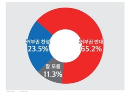 尹 채상병 특검 거부권…‘행사 말아야’ 65.2% vs ‘행사 해야’ 23.5%