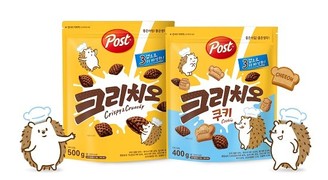 세 겹으로 한층 더 바삭한 초코 시리얼 동서식품 ‘포스트 크리치오’