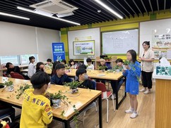 구미시, 폐현수막 활용 ‘업사이클링 수업’ 눈길