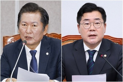 차기 여당 대표, 여론 1위 정청래, 2위 박찬대 … 격차 11.7%p