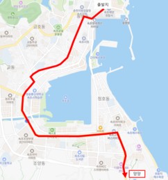 속초시, 초대형 기자재 운송 대비 신호등 임시 상향 조치