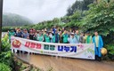 [포토]인제군새마을회 사랑의 김장나누기 일환 배추모종 식재