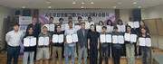 속초해양산업단지, 외국인근로자 한국어 교육프로그램 수료식 개최