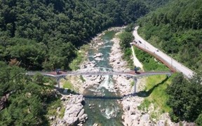 인제 내린천 수변 트레킹 코스 20일 완공