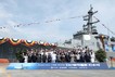HD현대중공업, 이지스구축함 ‘다산정약용함’ 진수