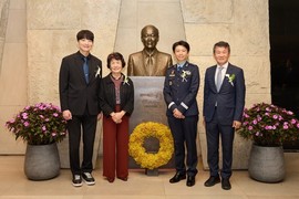 정다정 소령·김병훈 대표, 제6회 포니정 영리더상 수상