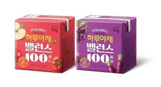 hy, 유기농 과채 10가지 담은 '하루야채 밸런스100' 출시