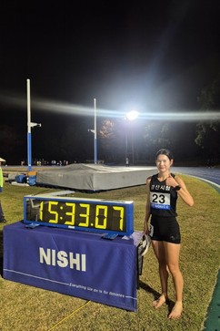 경산시청 육상팀 김유진, 여자 5000m 한국 신기록 경신