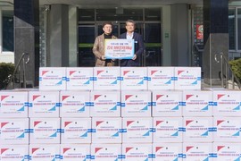 국제로타리3610지구 구례로타리클럽, 구례군에 김치 100상자 기탁