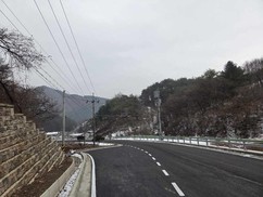 평창군, 미탄면 다래너미길 농어촌도로 확장·포장 준공