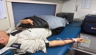 [포토] 인제소방서 생명나눔 실천 헌혈 진행