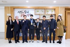 양주시, 동계체전 입상 선수 초청해 격려 간담회 개최