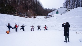 [포토] 입춘 지나도 ‘한겨울’…태백산눈축제, 겨울의 절정