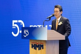 HMM, 창립 50주년 기념식에서 새 비전 ‘Move Beyond Maritime’ 선포
