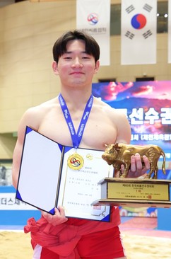 대구대 김대경 씨름선수권 경장급 우승