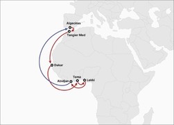 HMM, 스페인-서아프리카 연결 신규 컨테이너 서비스 ‘MA2’ 개설