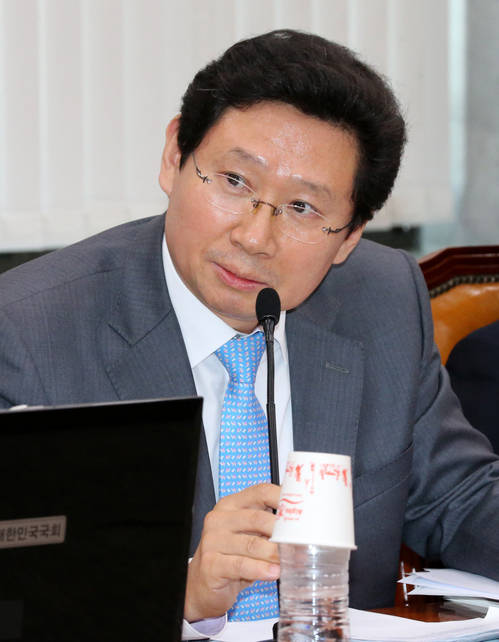 새누리당 이상일 의원이 10일 문화재청 국정감사에서 질의하고 있다. 사진=연합뉴스