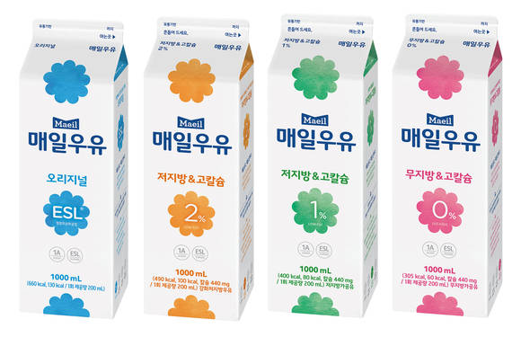 매일유업(대표 김선희)은 ‘매일우유 저지방&고칼슘2%’를 출시했다 (사진=매일유업)
