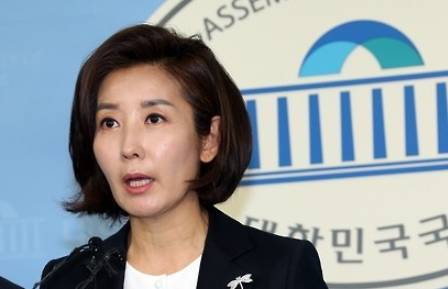 나경원 새누리다 의원이 24일 한 라디오 프로그램에 출연해 혁신형 비대위원장에 "김영호 전 국회의장이 적합하다"고 밝혔다. (사진=연합뉴스)