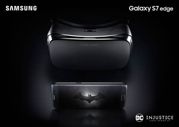 ‘갤럭시 S7 엣지 인저스티스 에디션’에는 ‘기어 VR’도 포함됐다. (사진제공=삼성전자)