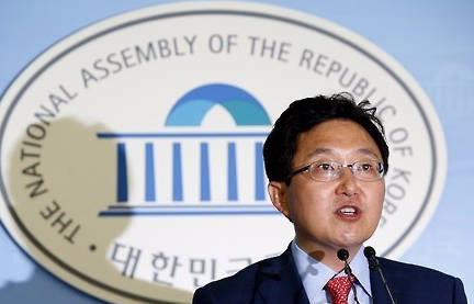 김용태 새누리당 의원이 27일 공식적으로 전당대회 출마를 선언했다. (사진=연합뉴스)