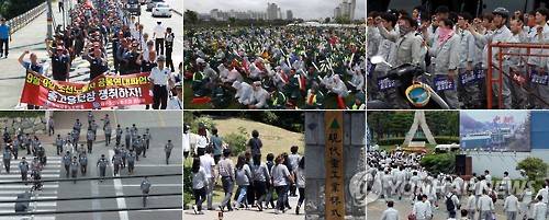 대우조선해양 사태는 조선업계 전체로 번져 대량해고와 사업재편으로 이어지고 있다. 대우조선에 대한 금융당국의 ‘밑 빠진 독에 물 붓기’식 지원이 사태를 더 키웠다는 지적이 나오고 있다. (사진=CNB포토뱅크, 연합뉴스)