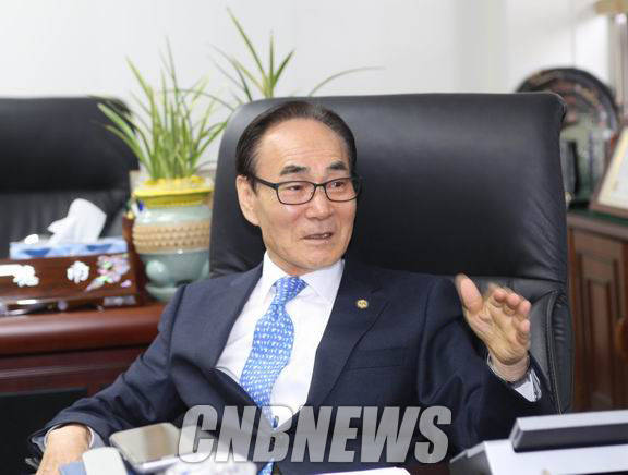 김덕남 대한상이군경회 회장. (도기천 기자)