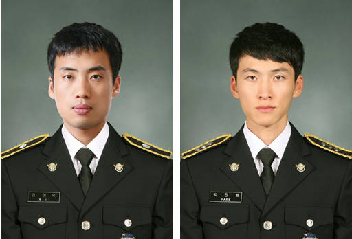 故 김형욱 경사(왼쪽) 故 박권병 순경(오른쪽)