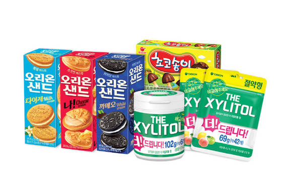 오리온 4차 포장재 개선 단행 제품. (사진=오리온)