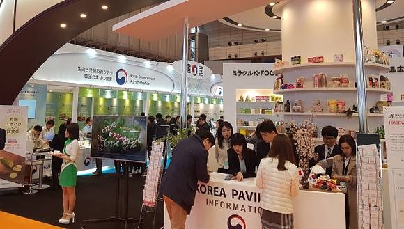 2017년 3월 동경식품 박람회 모습 (사진제공=한국농수산식품유통공사)