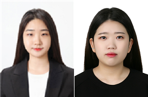 왼쪽부터 이수빈, 전채은 학생. (사진=와이즈유)