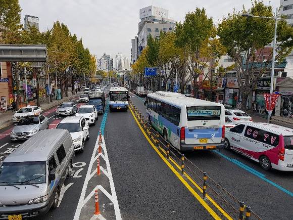 내성교차로~동래교차로 BRT. (사진제공=부산시)