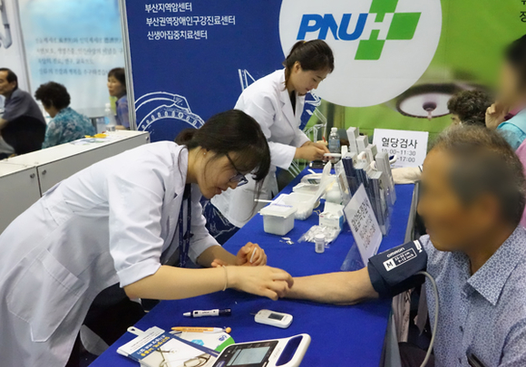 지난해 메디부산 박람회 모습 (사진제공=부산대병원)