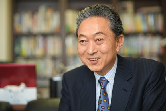 하토야마 유키오 전 총리. (사진제공=부산대)
