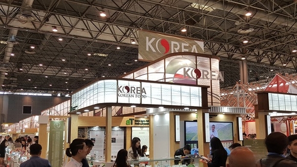 Sial Paris 2018 한국관 전경. (사진=aT)