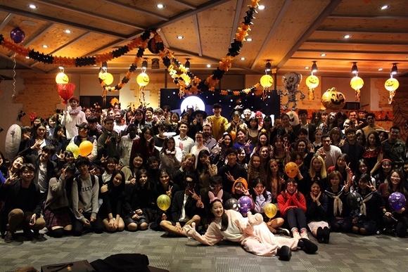 지난해 할로윈 데이 축제 모습. (사진=부산외대)