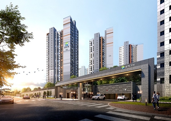 경남 '거제 장평 꿈에그린' 조감도. (사진=한화건설)